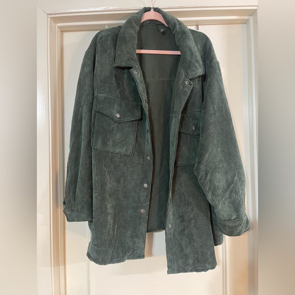 Wild Fable Green Corduroy Jacket